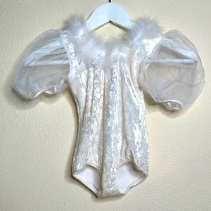 Cute white costume for dance or Halloween costume.